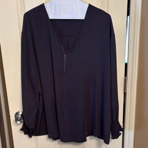 Maurices Charcoal Grey  Women's Blouse size 3